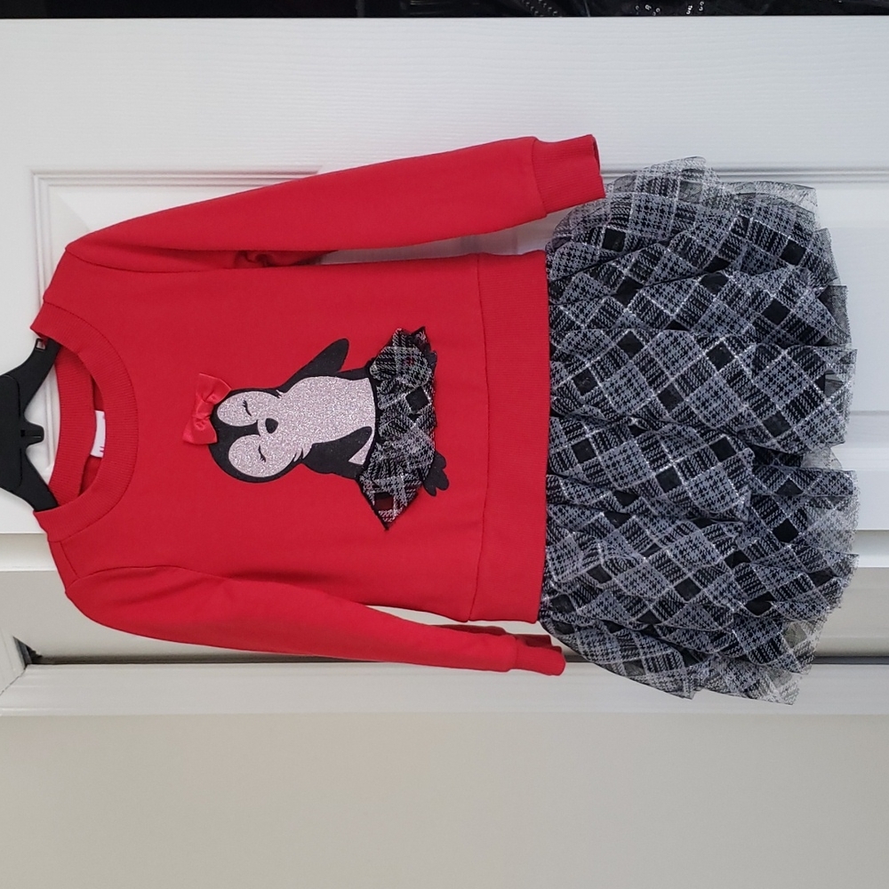 Adorable sweeter dress with tutu